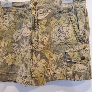 HiKit Jeans Floral Skort Size 14
